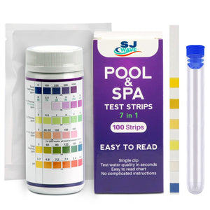 7 in 1 Pool Water Test Strips