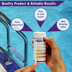 7 in 1 Pool Water Test Strips